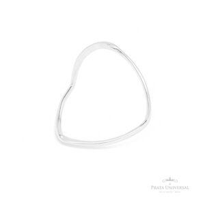 Anel Tubarão em Prata - Prata Universal