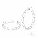 Argola Cadeado N3 em Prata - Prata Universal