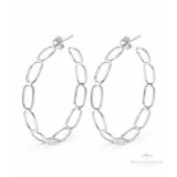 Argola Cadeado N3 em Prata - Prata Universal