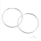 Argola Tubular N7 em Prata - Prata Universal