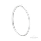 Bracelete Retangular Fino em Prata - Prata Universal