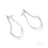 Brinco Orgânico em Prata - Prata Universal