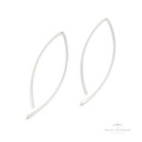 Brinco Peixe em Prata - Prata Universal