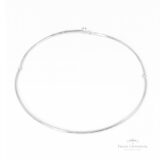 Choker Aro Inteiro em Prata - Prata Universal