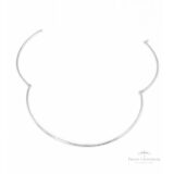 Choker Aro Inteiro em Prata - Prata Universal