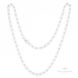 Colar Cadeado 60 em Prata - Prata Universal