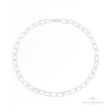 Colar Elos Ovais 45 em Prata - Prata Universal