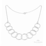 Colar Elos Redondos em Prata - Prata Universal