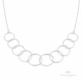 Colar Elos Redondos em Prata - Prata Universal