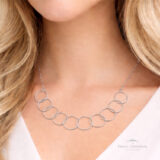 Colar Elos Redondos em Prata - Prata Universal