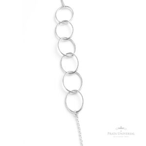 Colar Glam em Prata - Prata Universal