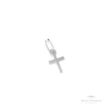 Pingente Cruz P em Prata - Prata Universal