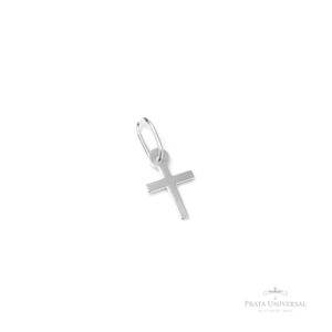 Pingente Cruz P em Prata - Prata Universal