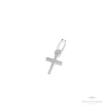 Pingente Cruz P em Prata - Prata Universal
