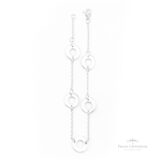 Pulseira Círculo Chapa em Prata - Prata Universal